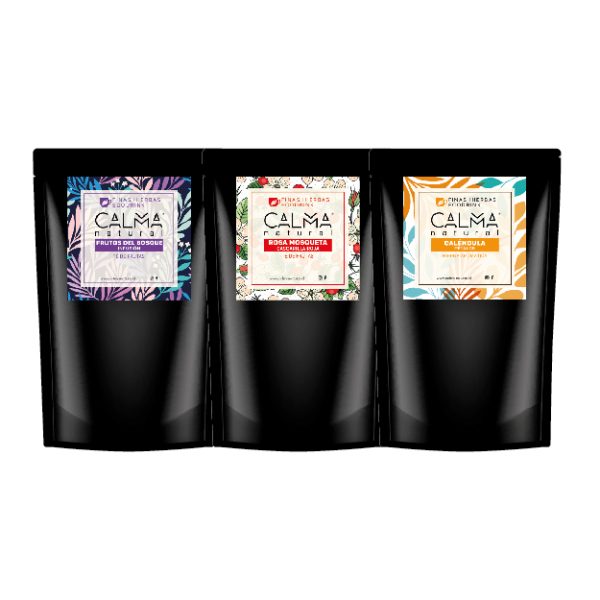Pack Amanecer <br><h3 class="subproducto">Frutos del Bosque - Rosa Mosqueta Cascarilla Roja - Caléndula</h3>